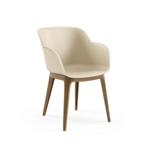 Sillón tapizado Shell-WP Pad