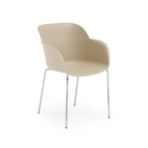 Sillón tapizado Shell-M Pad