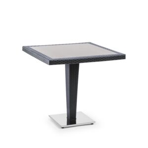 Mesa ANTARES 80x80 cm | Pata cromada