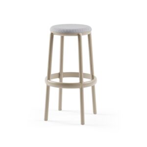 Taburete tapizado Duo Pad Bar | 75 cm