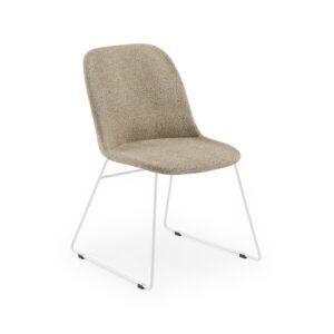 Silla tapizada Shell-U Pad