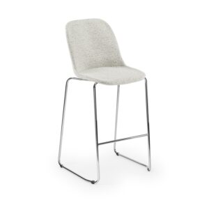 Taburete tapizado Shell-M Pad Bar | 75 cm